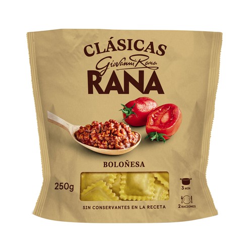 RANA Tortellini de pasta fresca al huevo a la boloñesa 250 g.