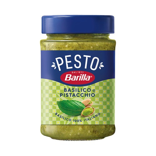 BARILLA Pesto basilico con pistacho - 190g.