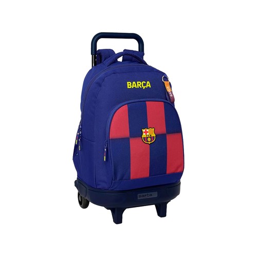 Mochila con ruedas extraibles. F.C.BARCELONA.