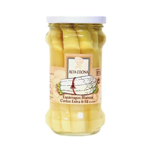 ALTA COCINA Espárragos blancos 9/12 piezas frasco de 115 g.