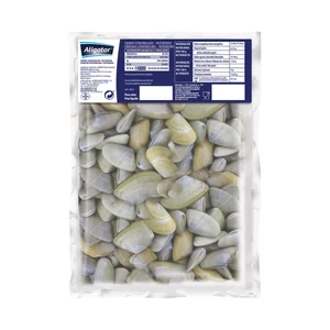 ALIGATOR Coquina ultracongelada pescadas en el mar mediterráneo ALIGATOR 250 g.