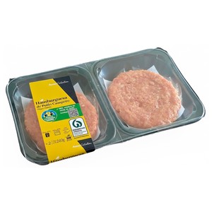 Alcampo Cultivamos LO Bueno Hamburguesa de Pollo Campero 2 X 120 G. 240 G