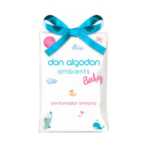 DON ALGODÓN Ambients baby Ambientador perfumador de armario, con frangacia original.