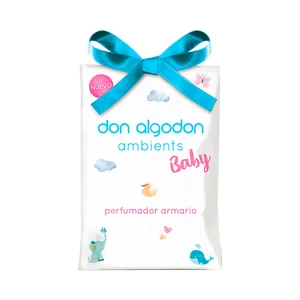 DON ALGODÓN Ambients baby Ambientador perfumador de armario, con frangacia original.