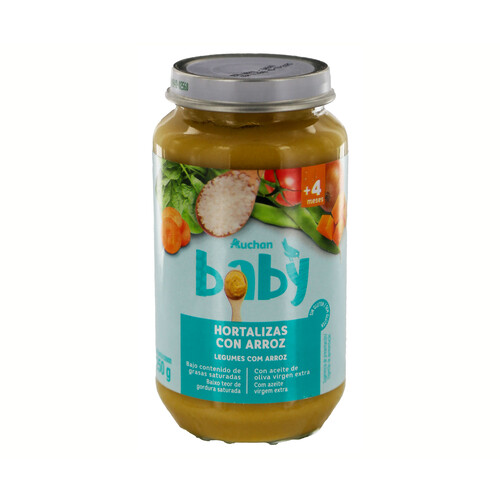 PRODUCTO ALCAMPO Baby Tarrito de hortalizas variadas y arroz, a