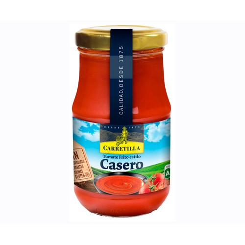 CARRETILLA Tomate frito casero en frasco 350 gr.