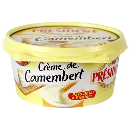 Crema de queso para untar Camembert PRÉSIDENT 125 g.