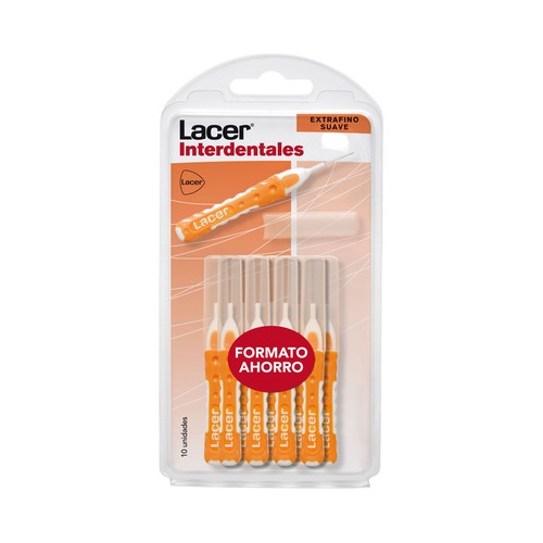 LACER Cepillos interdentales suaves y extrafinos 10 uds.
