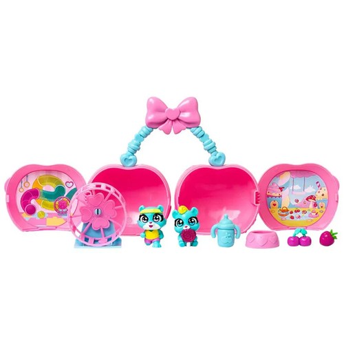 CHERRY PETS Cherry Houses 2 figuras hámsters gemelos