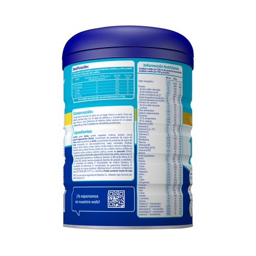 NUTRIBÉN Innova toprotein Leche de inicio (1) para recién nacido a partir del primer día 800 g.