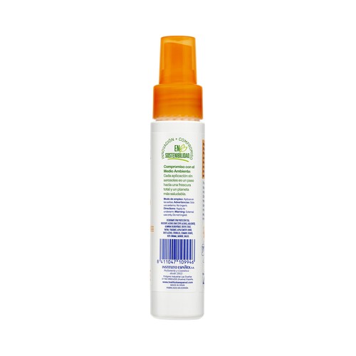 INSTITUTO ESPAÑOL Desodorante líquido antitranspirante con protección hasta 48 horas 50 ml.