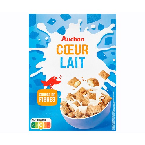 PRODUCTO ALCAMPO Cereales rellenos de leche 400 gr.