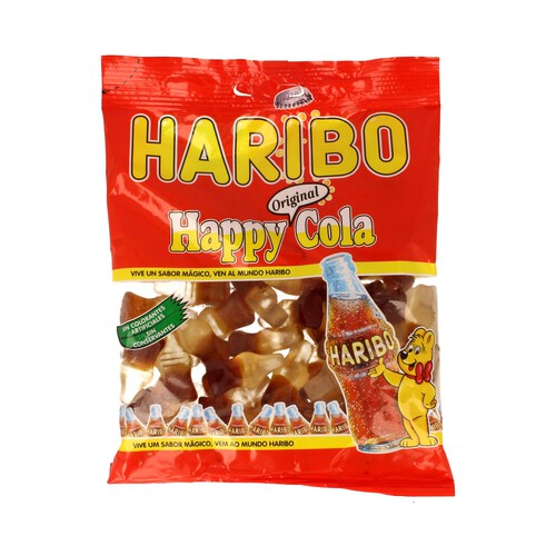 Caramelos de goma con forma de botella de cola HARIBO 200 g.
