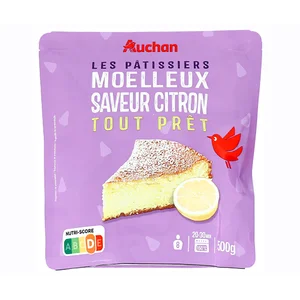 PRODUCTO ALCAMPO Masa para preparar bizcocho sabor a limón 500 g.