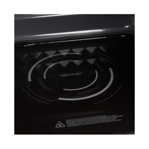 Microondas sin plato CECOTEC GrandHeat 2300 Flatbed Touch White, color blanco, capacidad 23L, potencia: 800W.