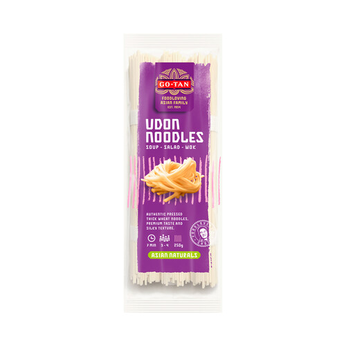 GO-TAN Noodles Udon GO TAN 250 g.