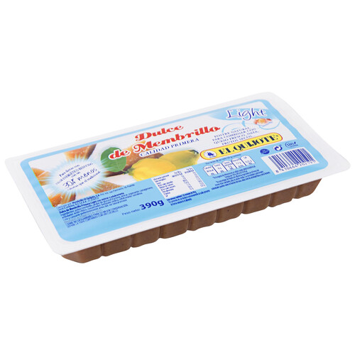 Dulce de membrillo light EL QUIJOTE 400 g.