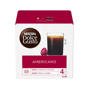 DOLCE GUSTO Café en cápsulas Americano I4, 16 uds.