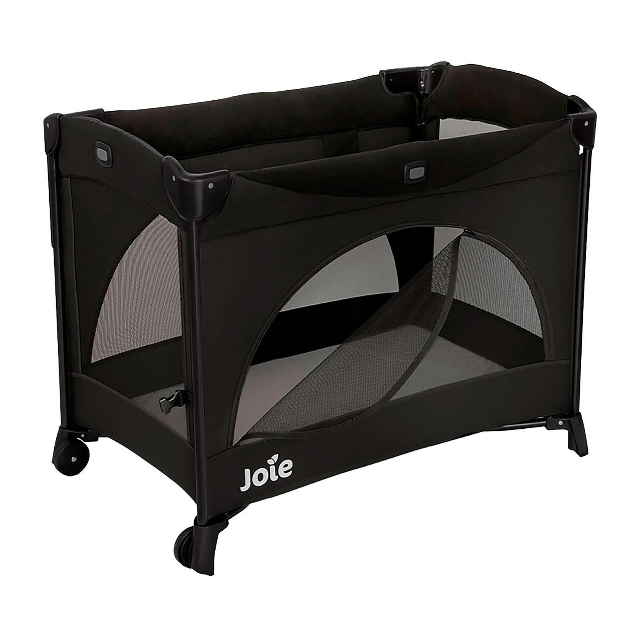 Cuna de viaje con ruedas Kubble Sleep, color shale.