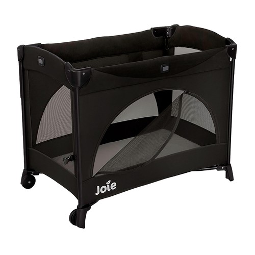 Cuna de viaje con ruedas JOIE Kubble Sleep, color shale.