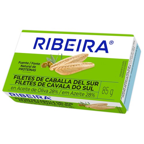 RIBEIRA Filete de caballa en aceite de oliva 60gr