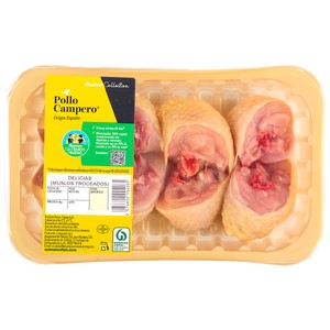 Alcampo Cultivamos LO Bueno Delicias de Pollo Campero, Bandeja. 487.5 G
