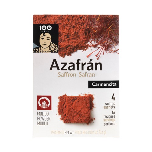 CARMENCITA Azafrán molido 0,4 g.