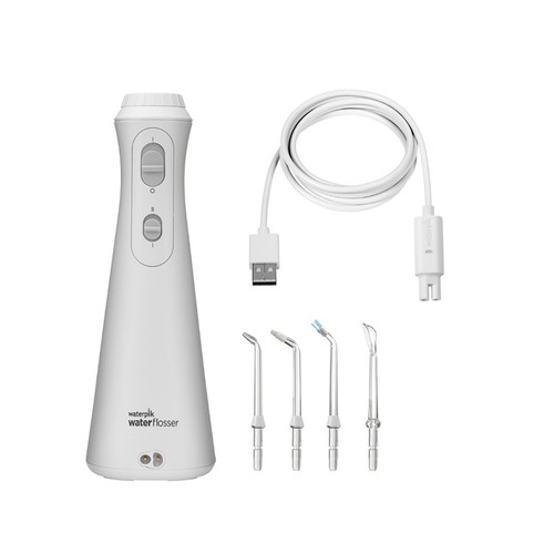  Irrigador oral inalámbrico WATERPIK WP-490, 2 número de programas, 4 cabezales, depósito de agua 210 ml