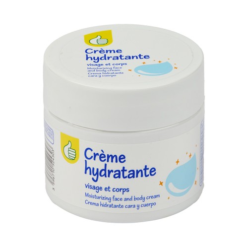 PRODUCTO ECONÓMICO ALCAMPO Crema hidratante para cara y cuerpo 300 ml.