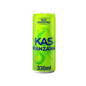 KAS Refresco de manzana lata de 330 ml.