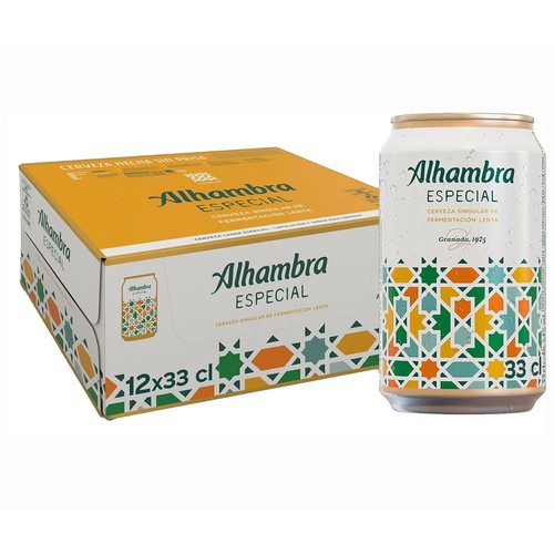 ALHAMBRA ESPECIAL Cerveza pack 12 uds. x 33 cl.