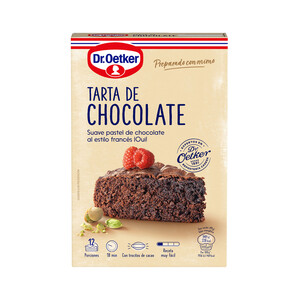DR. OETKER Preparado en polvo para hacer tarta de chocolate Dr. OETKER 355 g.