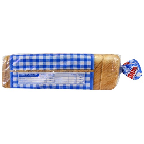 BIMBO Pan de molde (blanco) con corteza 700 g.