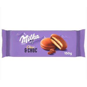 Imagen de MILKA Bizcochito choc & choc 150 gr.