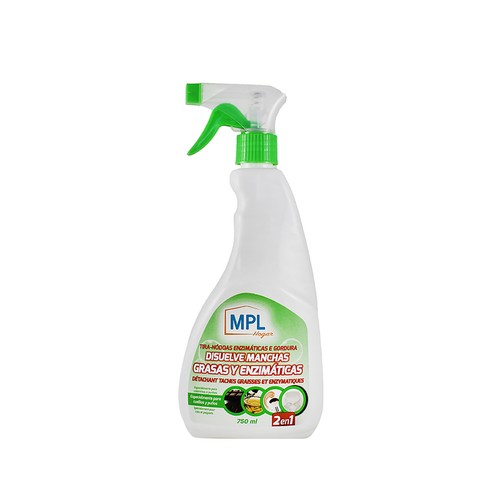 MPL Quitamanchas especial cuellos y puños eficaz en grasas y aceites 750 ml.