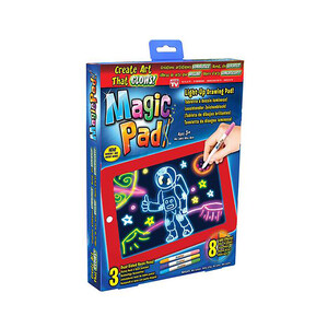 Magic tablet con rotuladores de neón para dibujar y crear, BEST OF TV.