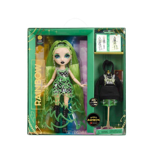 RAINBOW HIGH Fantastic Fashion Doll- Green +4 años