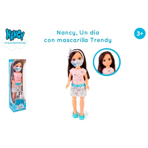 Muñeca Nancy, un día con mascarilla trendy, NANCY.