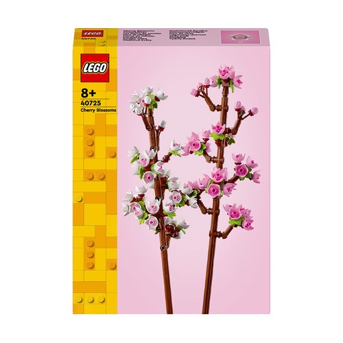 LEGO Flowers, flores de cerezo, 438 piezas, 35 cm.