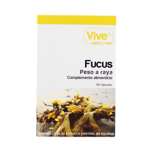 Fucus VIVE PLUS  complemento alimenticio para control de peso 50 Cápsulas 26 g.
