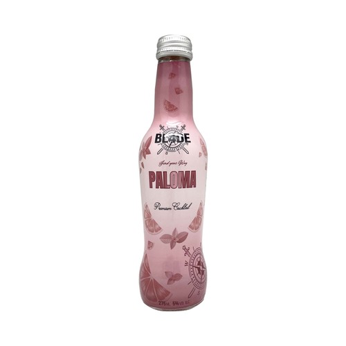 BL4DE Premium Combinado spritz con sabor a paloma botella 27.5 cl.