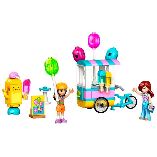 Puesto de helados y globos.LEGO.42692