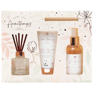 BECASAN NATURE Aromatherapy Estuche con colonia, loción corporal y un ambientador.