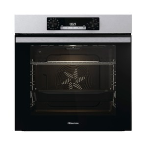 Imagen de Horno pirolítico HISENSE BI64EPXE1SOL negro Inox, capacidad: 77L, A+, A: 59,5cm, H: 59,5cm, F: 56,4cm.