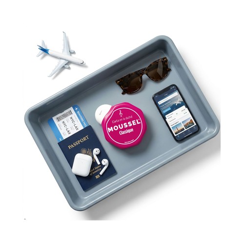 MOUSSEL Classique Gel de viaje para baño o ducha, con aceites esenciales 60 ml.