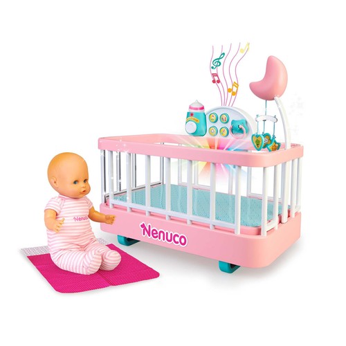 Muñeco bebé Nenuco, La cuna que te ayuda NENUCO.
