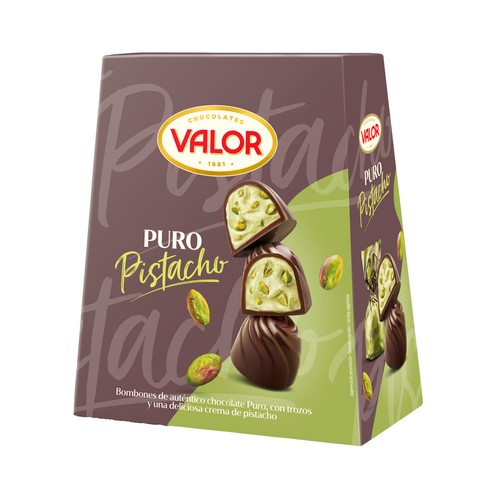VALOR Bombones puro pistacho 200 g.