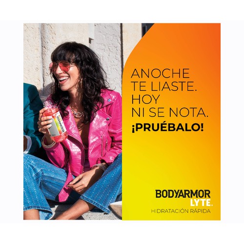 BODYARMOR Lyte Bebida sandía botella 575 ml.