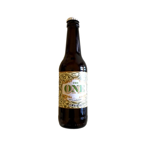 Imagen de Cerveza blanche trigo belga THE ONE 33 cl.