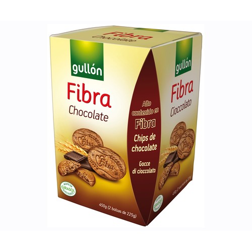GULLÓN Galletas de fibra 450 g.